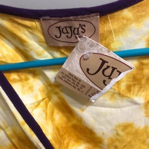 JuJu Dresses - Juju’s purple gold LSU romper ruffles beach JuJu Dresses - Juju’s purple gold LSU romper ruffles beach